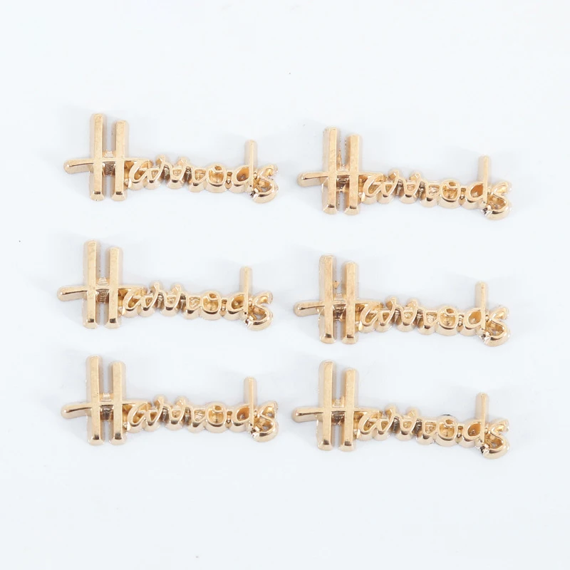 Custom Purse And Handbag Metal Name Label Engrave Concave Brand Bag Plates Metal Tags For Business Logo