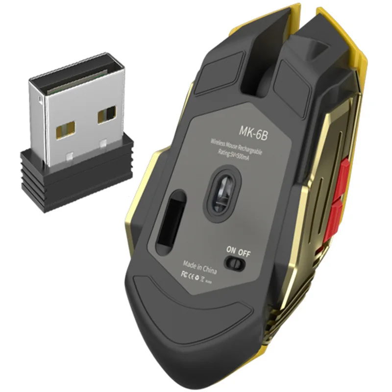 2.4Ghz Bluetooth 5.2 Dual Mode Wireless Mouse With USB Receiver Office Home Gaming Used Optical Mouse