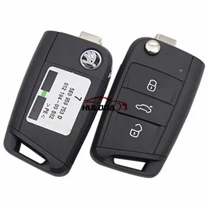 Для оригинального ключа VW golf 7 с 3 кнопками дистанционный ключ 5E0 959 753 D чипом 434 МГц ID48 CMIIT