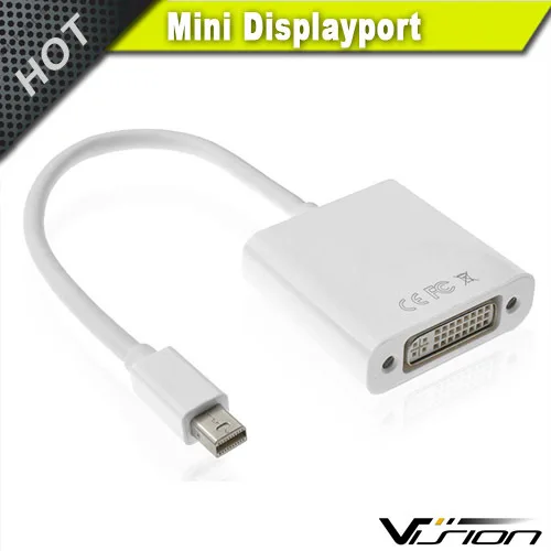 Smart tv cable mini dp to dvi adapter