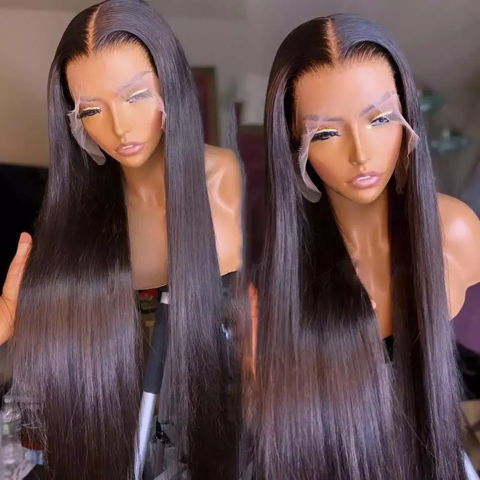 Sample Wholesale Human Hair Lace Front Wigs Body Wave Full HD Lace Frontal Wigs for Black Women Glueless Lace Closure Wigs