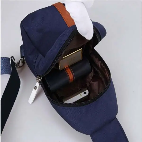 Bags Factory Customize Crossbody Triangle Sling FPD Backpack for Gablet PC Panel Display