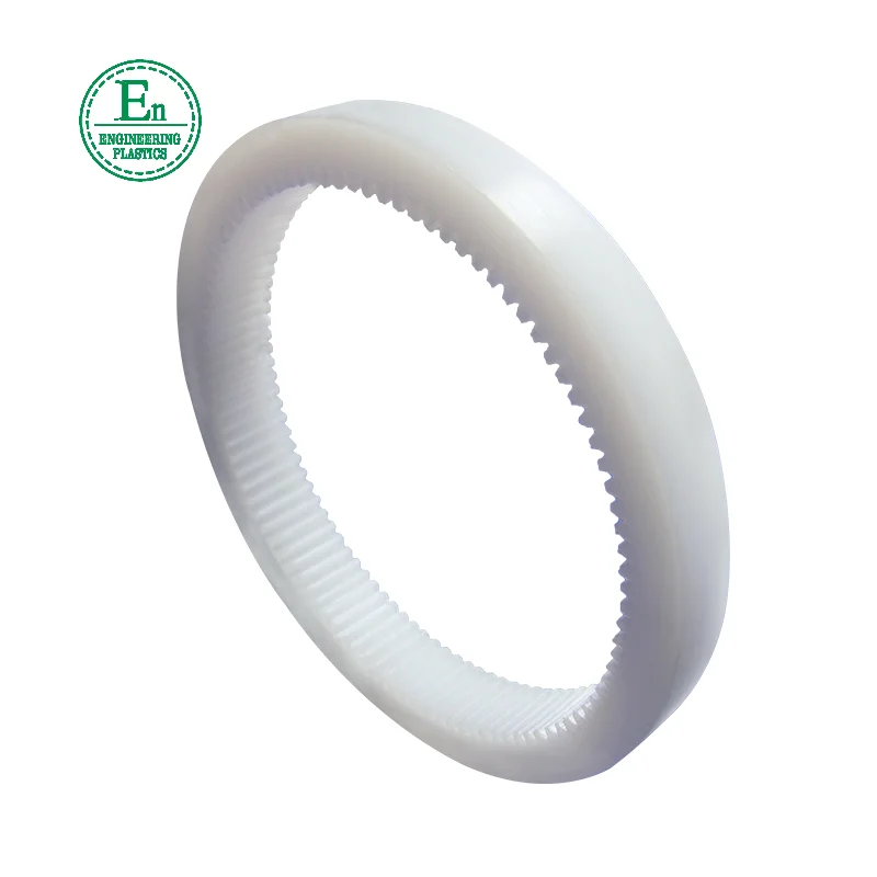 High Precision pa6 nylon tooth plastic internal ring gear