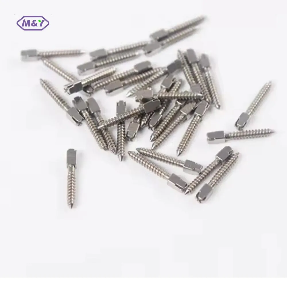Dental For Dentist Tool Dentistry Treatment Implant Titanium Niti Screw Post 120PCS 2key Supplies Materials