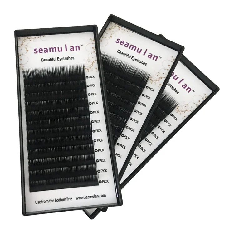 2022 7 8 9 10 11 15 Mm M L L+ LU LJ Curl Uk Mink Volume Long Retention Time Extension Eyelash