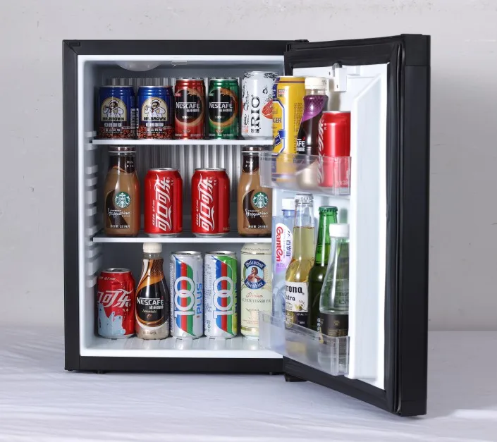 Orbita 40L черный и белый цвет однодверный Портативный Отель мини-бар без