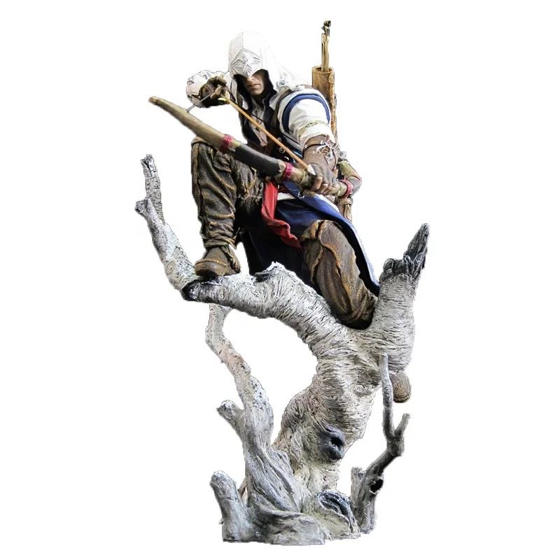 DL61505 Assassins Creed III Ubisoft развлекательная модель для стрельбы из лука изысканные фигурные украшения в коробке лучший подарок друга
