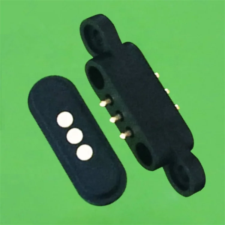 
Magnetic Pogo pin Connector 3 Pin Magnetic Connector Female And Male Pogo Pin 