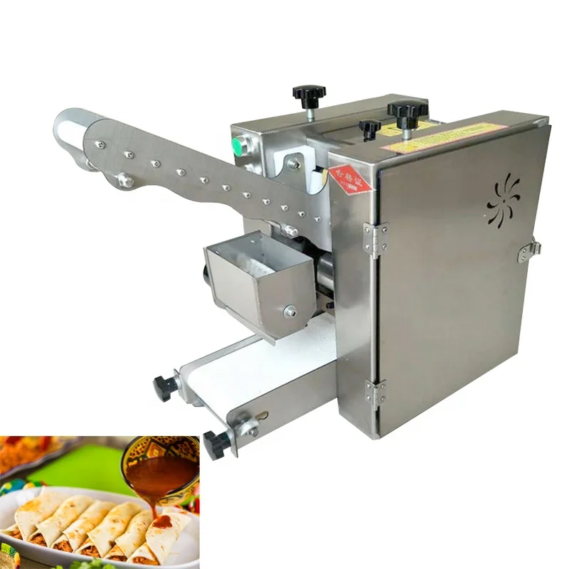 Factory Price Fully Automatic Dumpling Skin Machine Pita Bread Maker Roti Making Machine