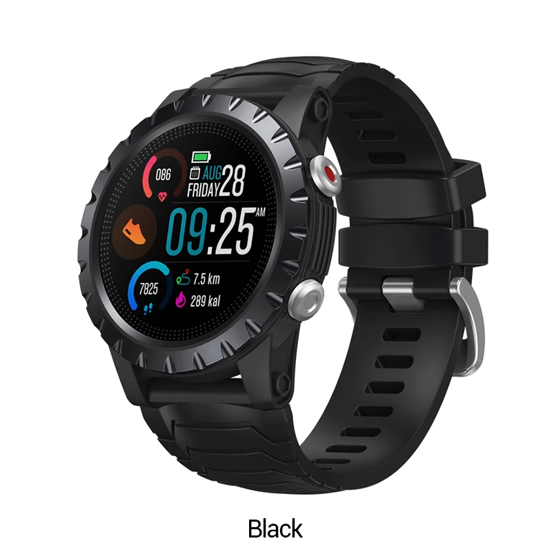YTGEE New Round Touch Screen GPS Smart Watch Sport Wrist Fitness Watch Blood Oxygen Heart Rate Bracelet