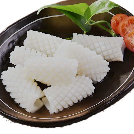 Nature Factory Price Squid Flower 5*3 Frozen Squid Flowers