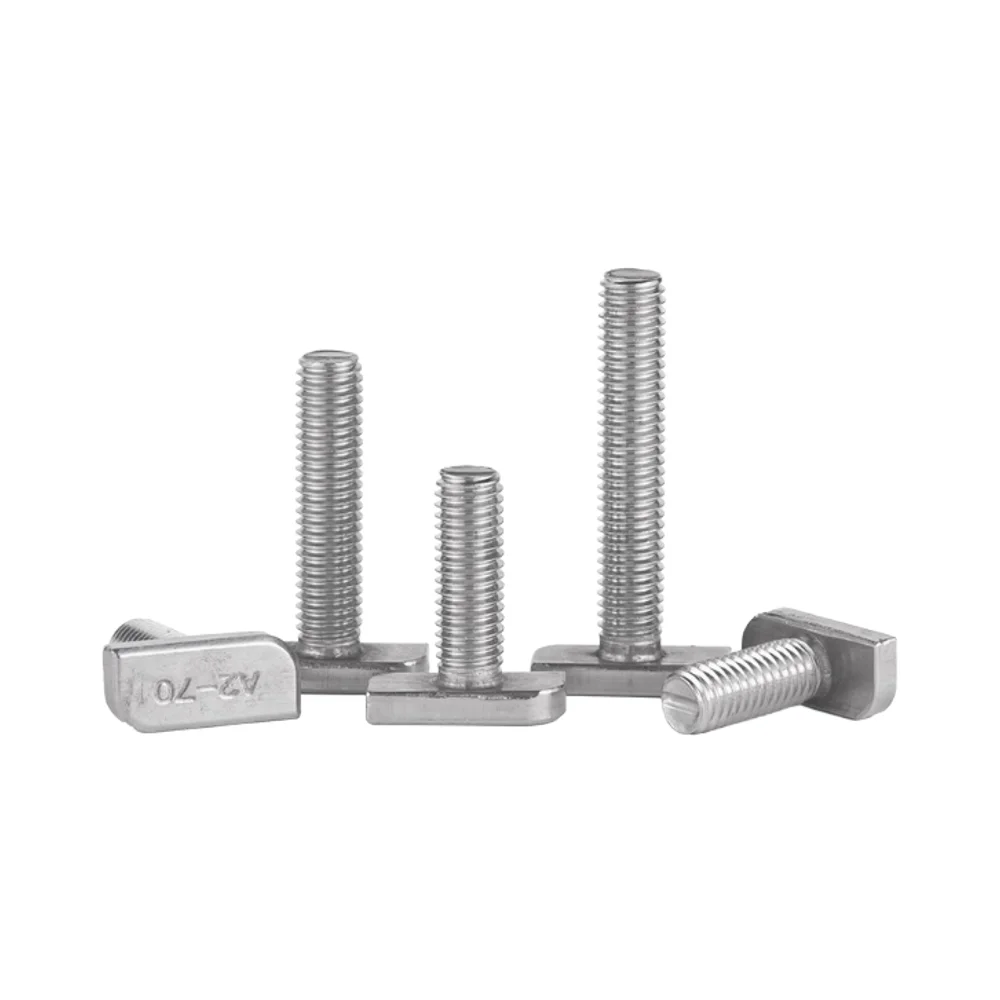 High Quality Factory Direct Sales T-bolt industrial application bolts available M6 M8 M10 M12 M16