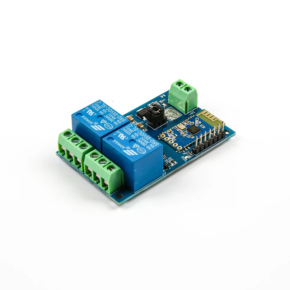5V 2-Channel Relay Module Smart Home Mobile APP Remote Control Switch Dual Wifi Module