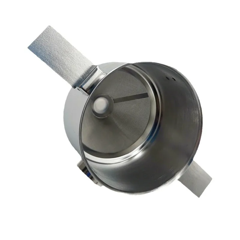 Portable collapsible hand-washed  304 Little Angel filter cup Double filter screen hanging ear drip filter free paper