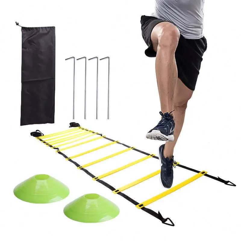 Plastic Foldable Agility Speed Portable Gear Football Football Soccer Training Equipment Set