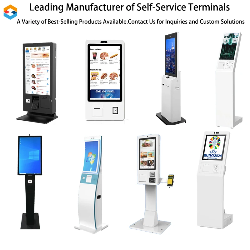 43inch self service kiosk with NDR2000 cash dispenser