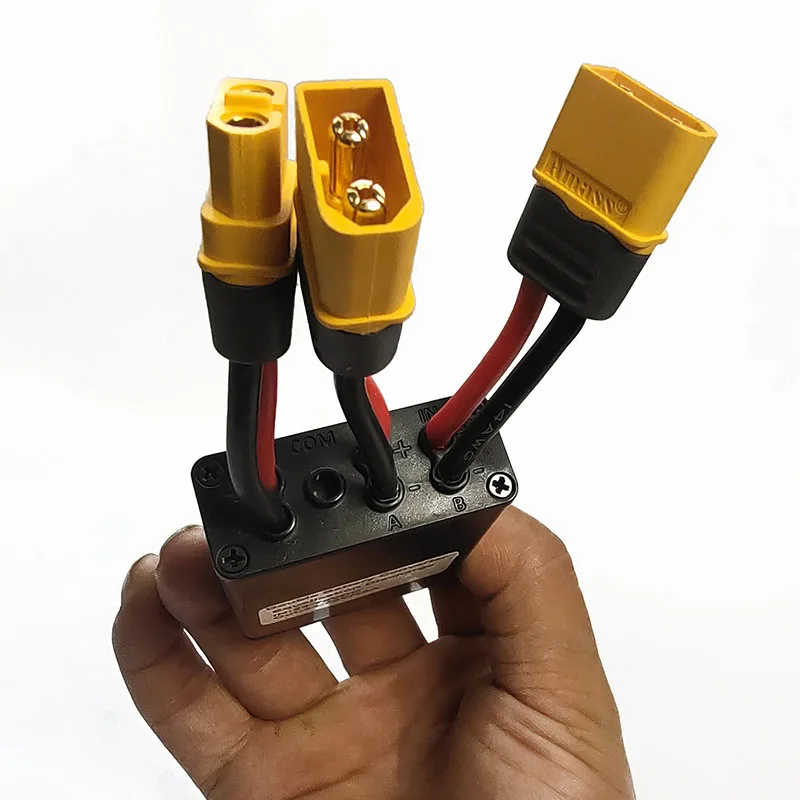 New electric bicycle dual battery pack switch parallel battery increase capacity ebike dual battery connector