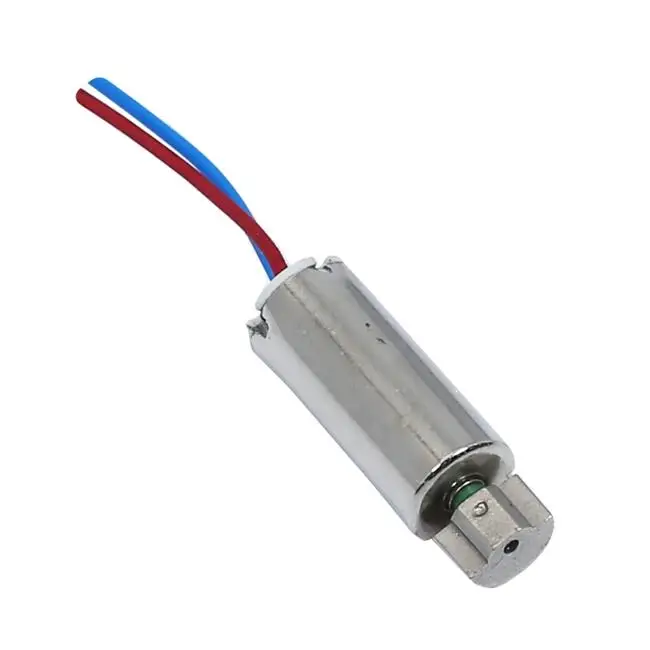 6X12mm 1.5V DC Cylinder Micro Vibration Motor High Speed 12000 rpm with Cables(0612)
