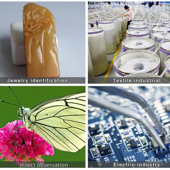 
Jinuosh 6.7X-45X/ 45 Degree Inclined Eyepiece Tube Stereo Zoom Microscopes For Electronics Inspection 