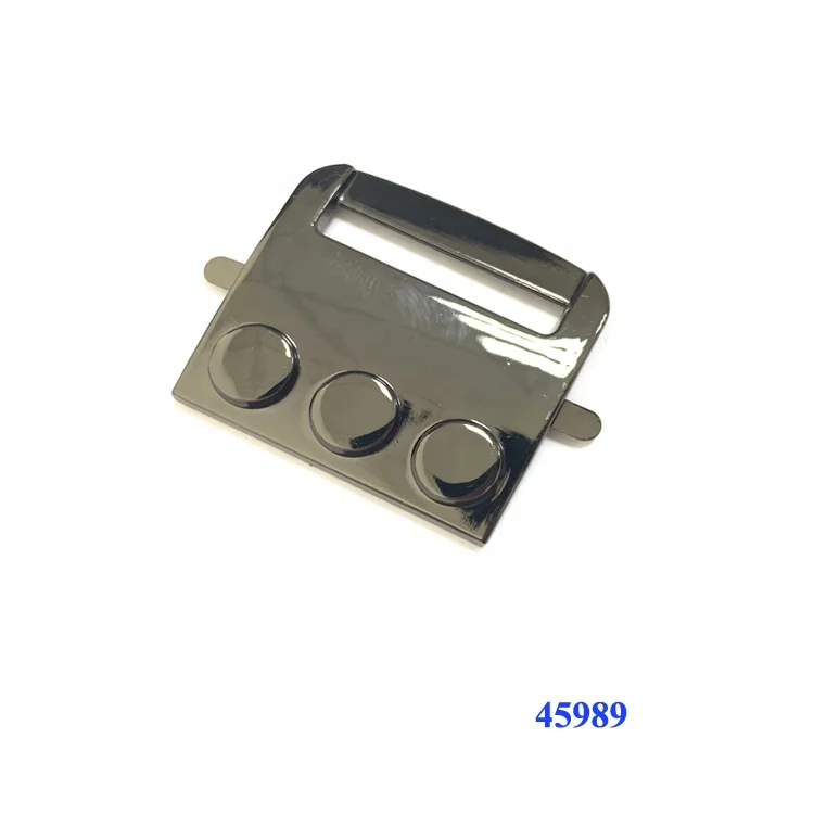 Wholesale black color metal men footwear clips buckle accessories