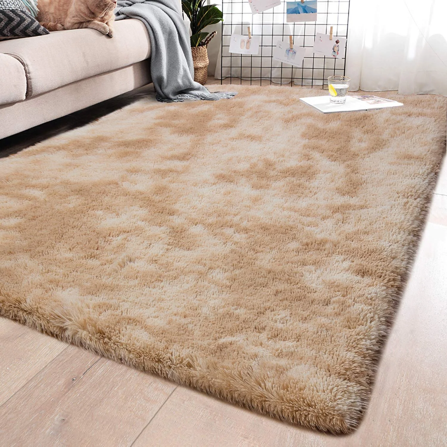 Peluche foamy tapete para sala de estar alfombras y tapetes