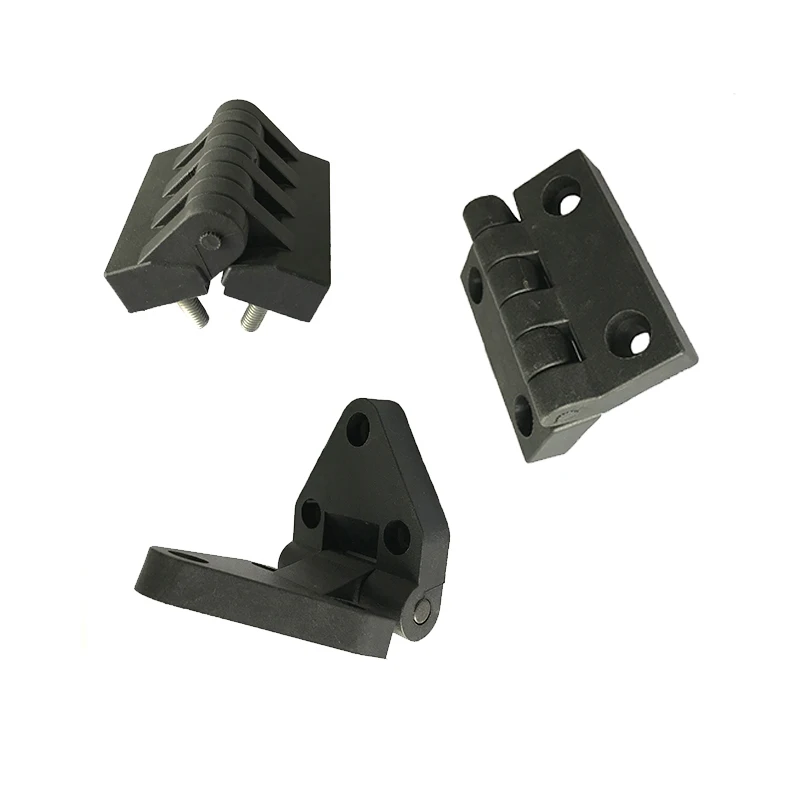 Black reinforced nylon hinge Bakelite industrial plastic thickened door and window hinge