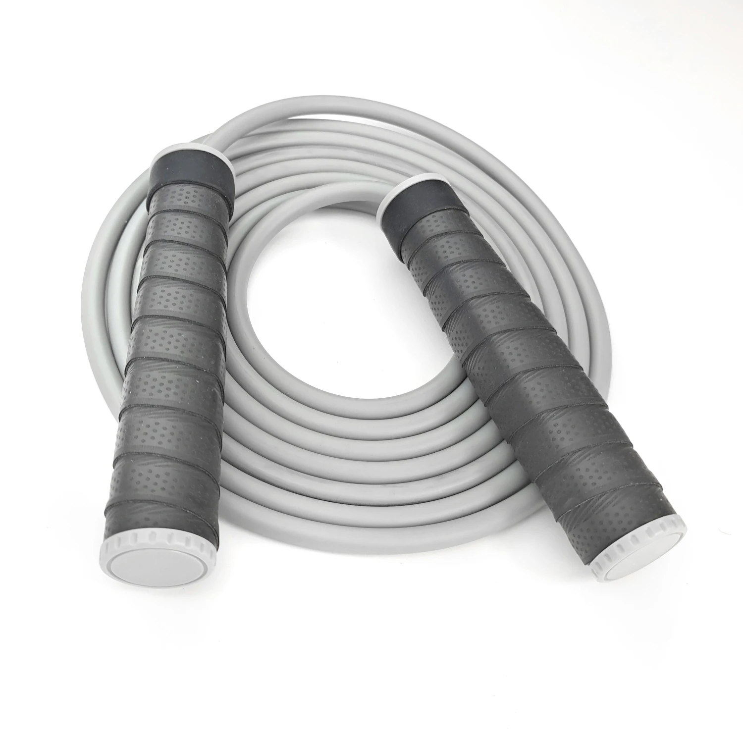 comfortable overgrip handle anti-slip PVC rope Wholesale Gym Custom Logo Adjustable weight skipping jump rope heavy weighted