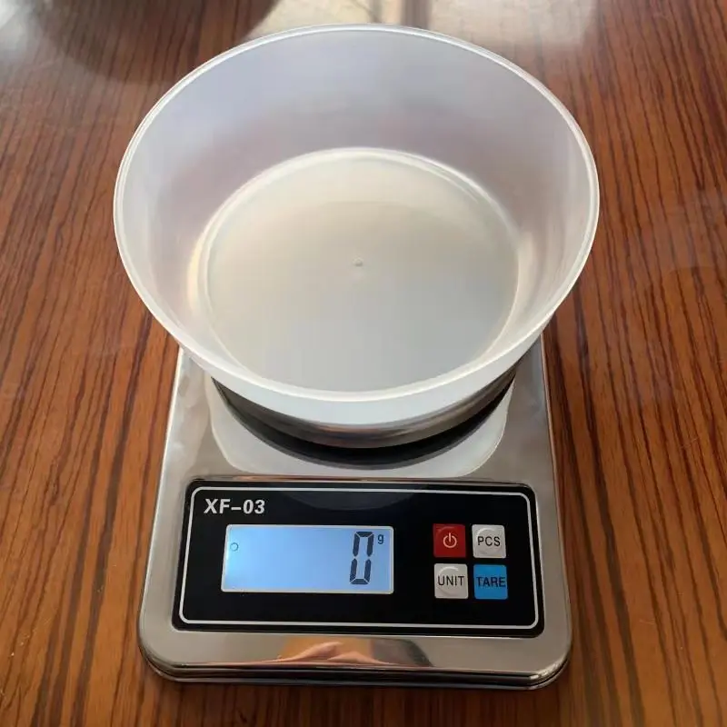 High Quality Stainless Steel Material Silver Color 10kg Digital Kitchen Weighing Scales