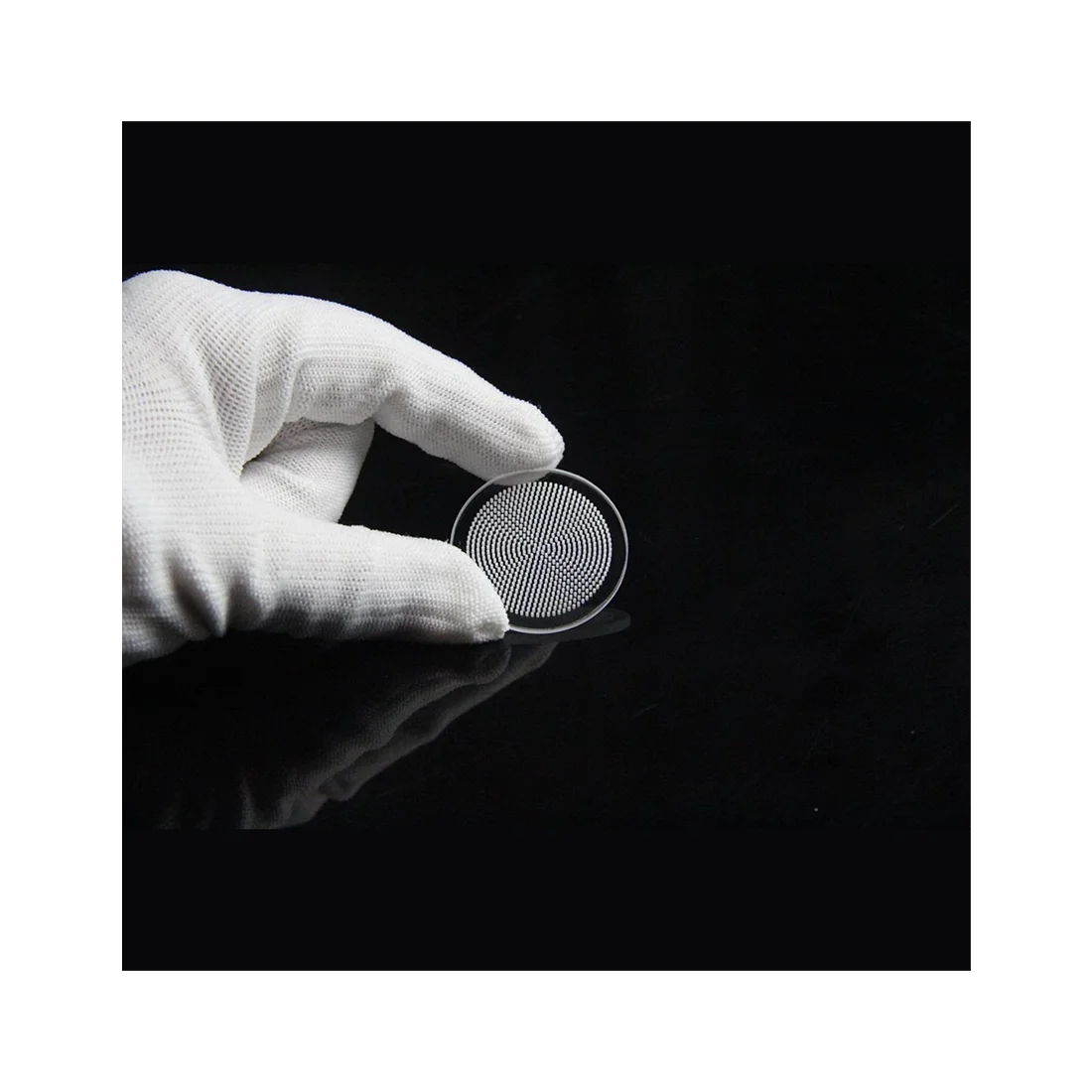 
 Custom synthetic quartz sieve plate  