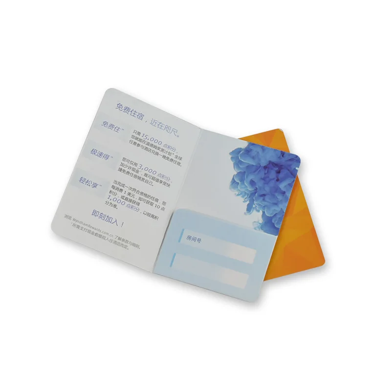 Wholesale hotel door key card protectors card holders