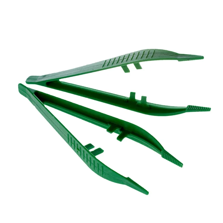 Disposable Plastic Forceps Clamp Plastic Forceps Surgical medical Plastic Tweezers