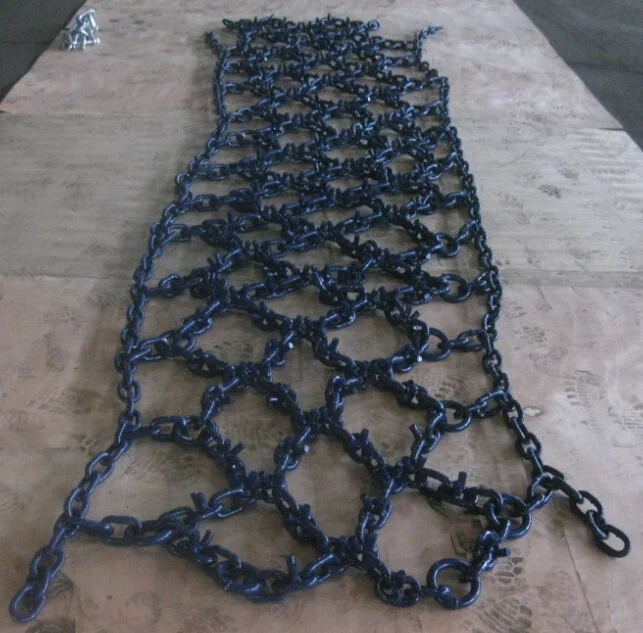 Alloy Double diamonds studded skidder chains