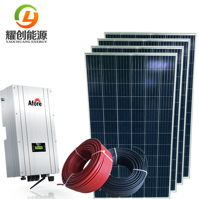 15KW Growatt 3 phase MPPT on grid inverter solar panel home solar power generator system