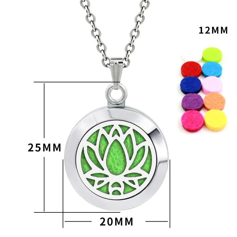 Wholesale 20mm Alloy Glossy Openable Perfume Essential Oil Aromatherapy Pendant&charms