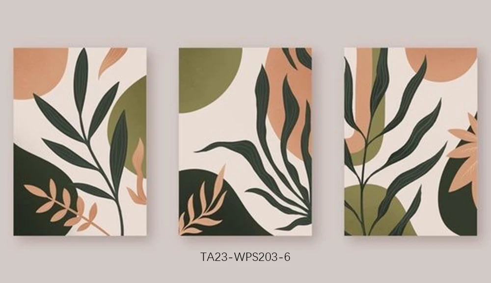 Modern custom wall paintings Acrylic Abstract oil painting on canvas still life tree and leaf painting arts