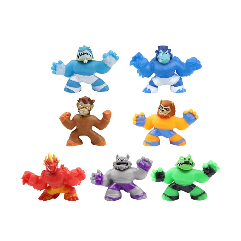 DIHAO 2022 hot 12.5cm movie action figure goo jit zu playsets toys figurines fidget toys Sucker Suction squeeze toy