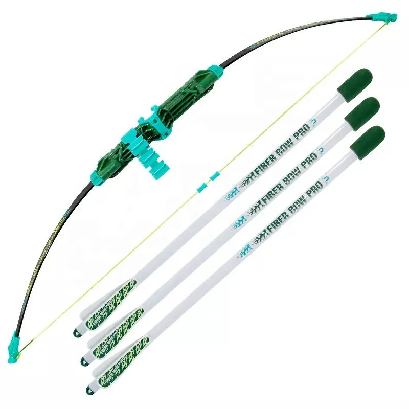 Hot Sale Archery Children Outdoor Sports Game Toys Fiber Safe Shooting Straight Target For Kids Bow And Arrow Play Toy Sets