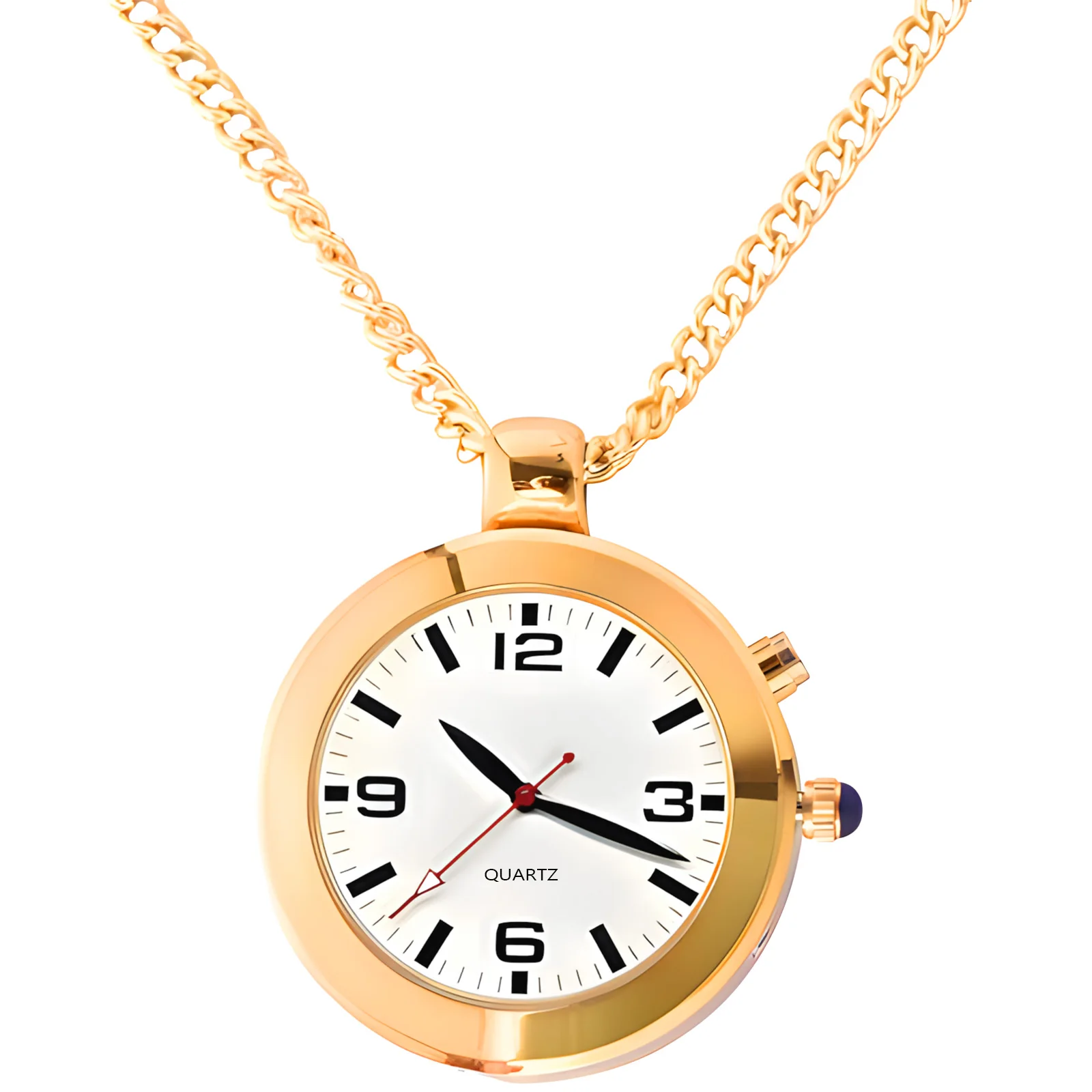 German English Talking Pocket Watch with clear and loud voice for Visually impaired, Blind or Elder People pocket watch talking