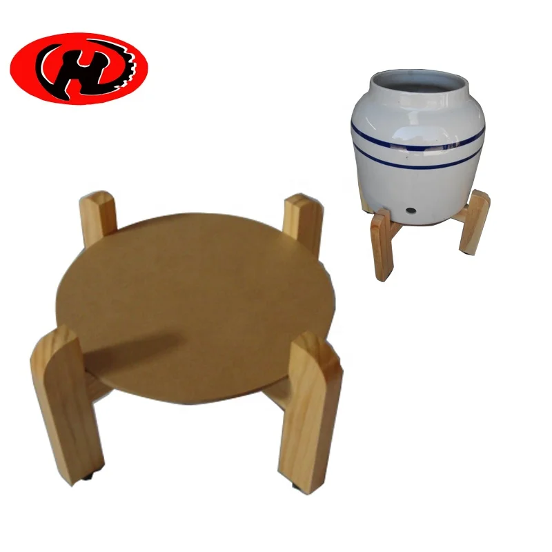 wood counter stand for ceramic water dispenser