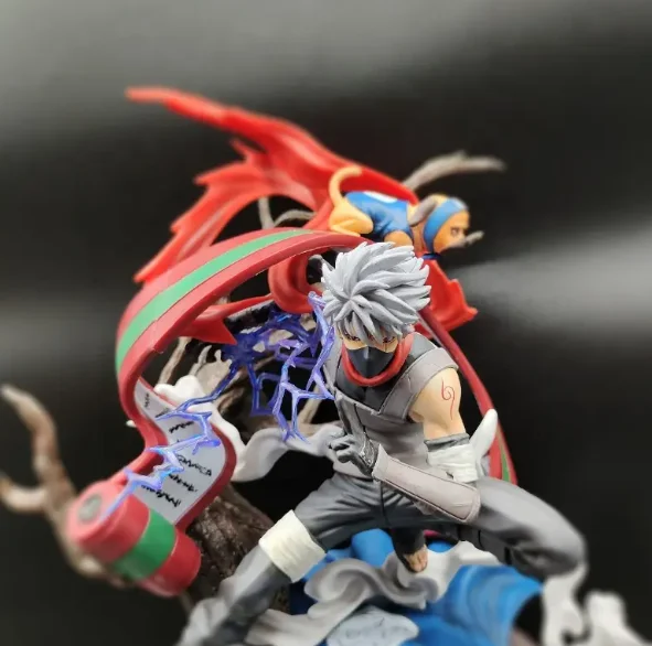 39cm High Quality Japanese PVC toys model Statue Anime N Hatake Kakashi Action figures