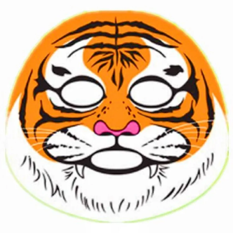 Dry Sheet Mask Skin Care Animal Tiger Facial Sheet Mask Beauty Korea Panda Printed Animal Facial Mask