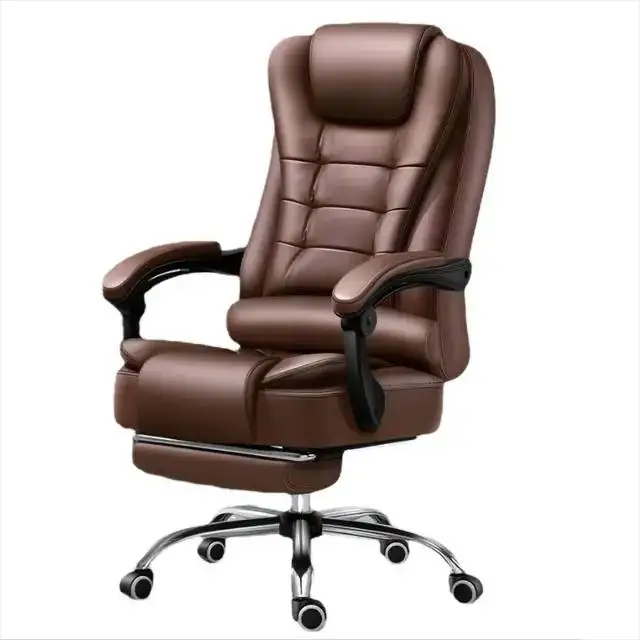 Adjustable boss reclines ergonomic swivel leather massage computer chair office luxury executive office chair leather