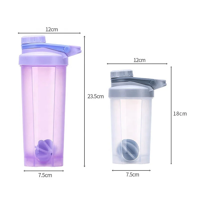 500ml Wholesale Custom Shaker Bottle with Your Logo