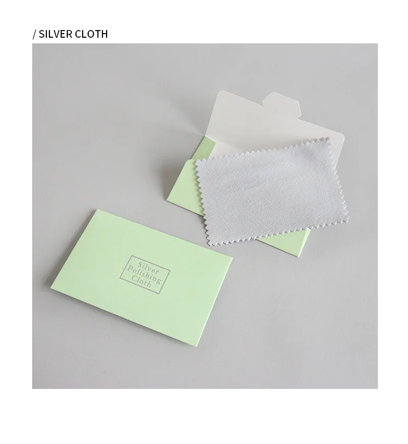Wholesale Polishing Silver Cloth For Rings Cleaning for Charms Bracelet Bangle Necklace Suitable