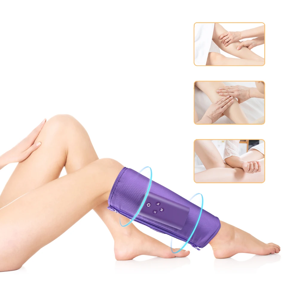 Air Compression Foot and Leg Massager with Heat Leg Massage Machine Muscle Pain Relief with 3 Modes and 3 intensity