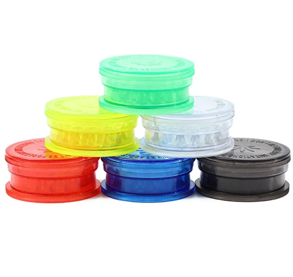 Wholesale Smoke Spice Crusher custom Plastic Herbal Herb Cigar Grinder  High Quality Tobacco Grinder
