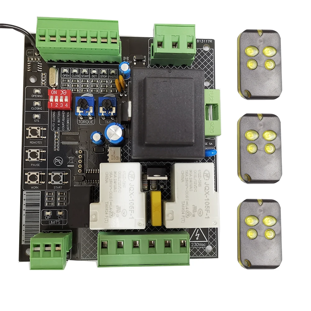 Universal Control Board PCB Auto Sliding Gate Opener Circuit Board