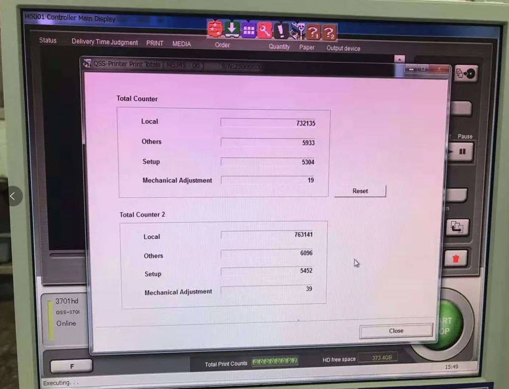 Noritsu QSS 3701 Digital Minilab Fully Reconditioned