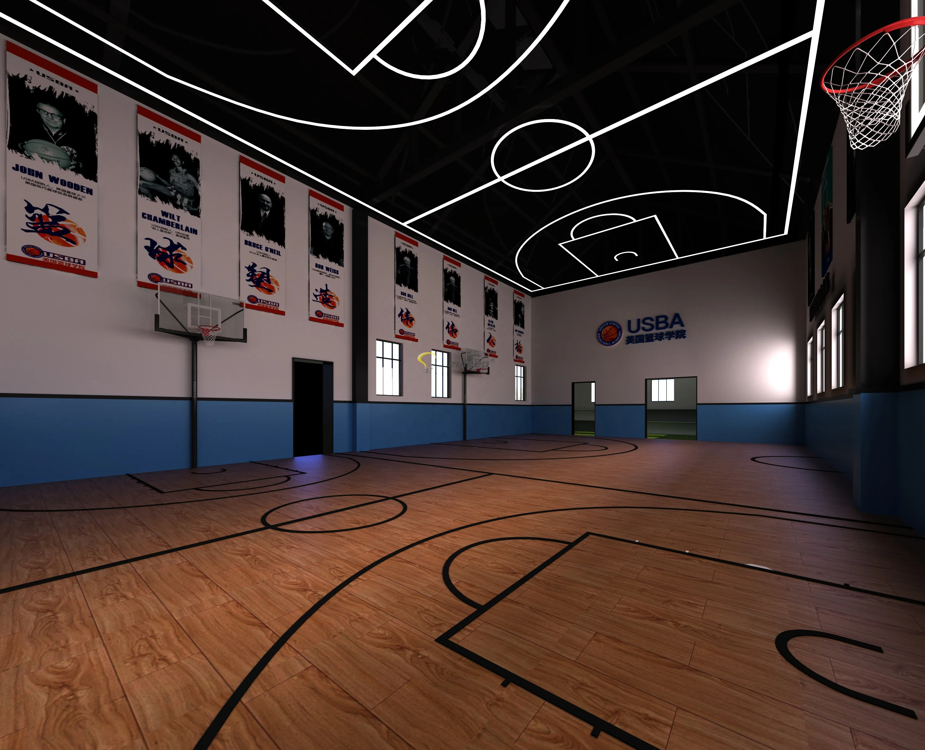 Euleep indoor led light V shape 60 degree connectors, extend part for large special customization shape lighting fixtures