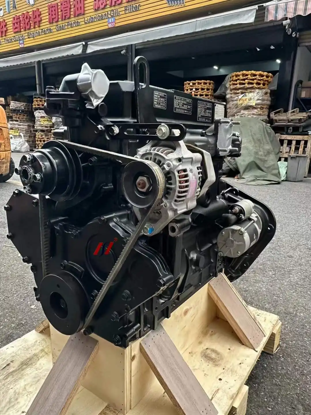 4-цилиндровый 4TNE92-HRJ дизельный двигатель 32 8 кВт для Yanmar 4TNE92 мотор